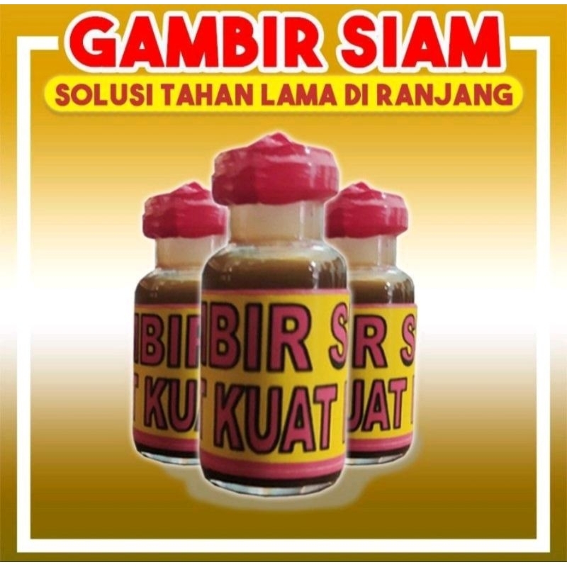 Gambir Siam Cair Asli 100%