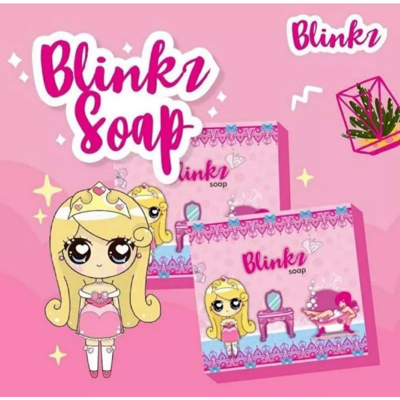 BLINKZ SOAP ORIGINAL BPOM / SABUN PEMUTIH WAJAH &amp; BADAN