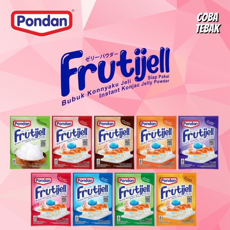 

PONDAN FRUTIJELL JELLY 15GRAM