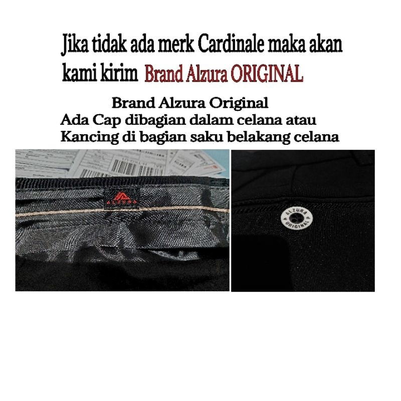 CELANA KERJA PRIA SLIMFIT FORMAL BAHAN TEBAL / BAHAN TWIST / (PREMIUM) ALZURA ORIGINAL