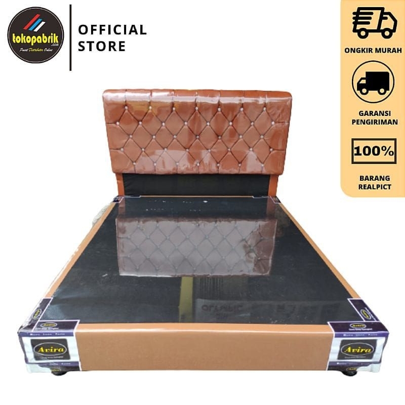Dipan Ranjang Divan Sandaran 160x200 Modern Terlaris Jabodetabek