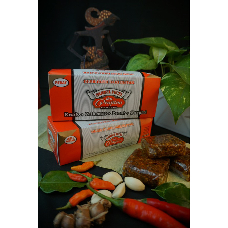 

Sambel/Sambal/Bumbu Pecel Blitar Ibu Prajitno 1Kg