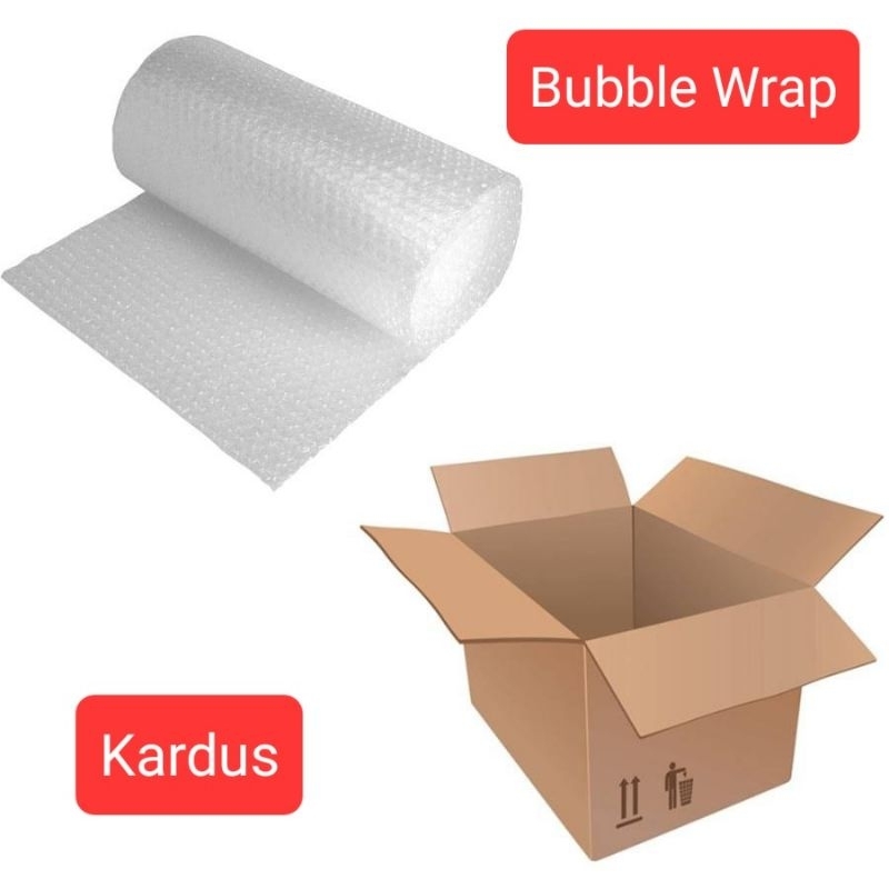 

Packing Tambahan Bubble Wrap Kardus