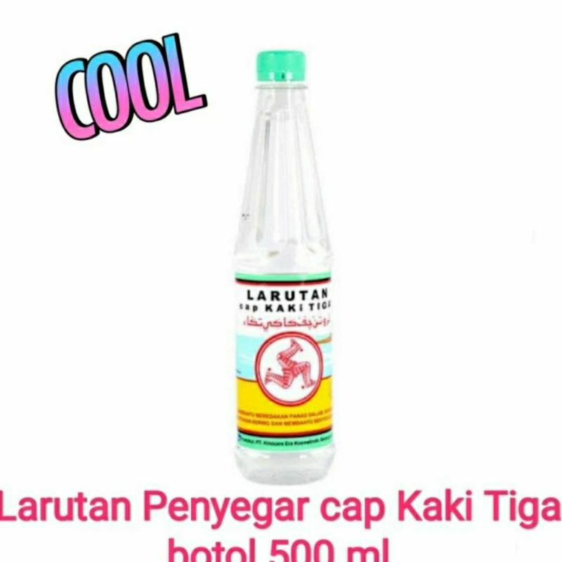 

larutan penyegar cap kaki tiga botol 500 ml