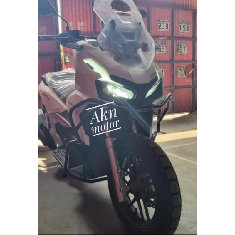 Crashbar tubullar full set honda adv 160 new pelindung body full adv 160