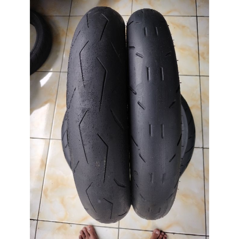 ban softcoumpond ring 17 ukuran 100/80 vs 120/70 tubles