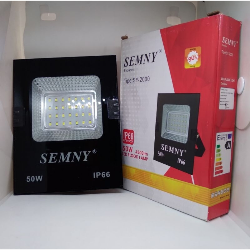 Lampu sorot LED Semny Ekonomi IP66 50Watt