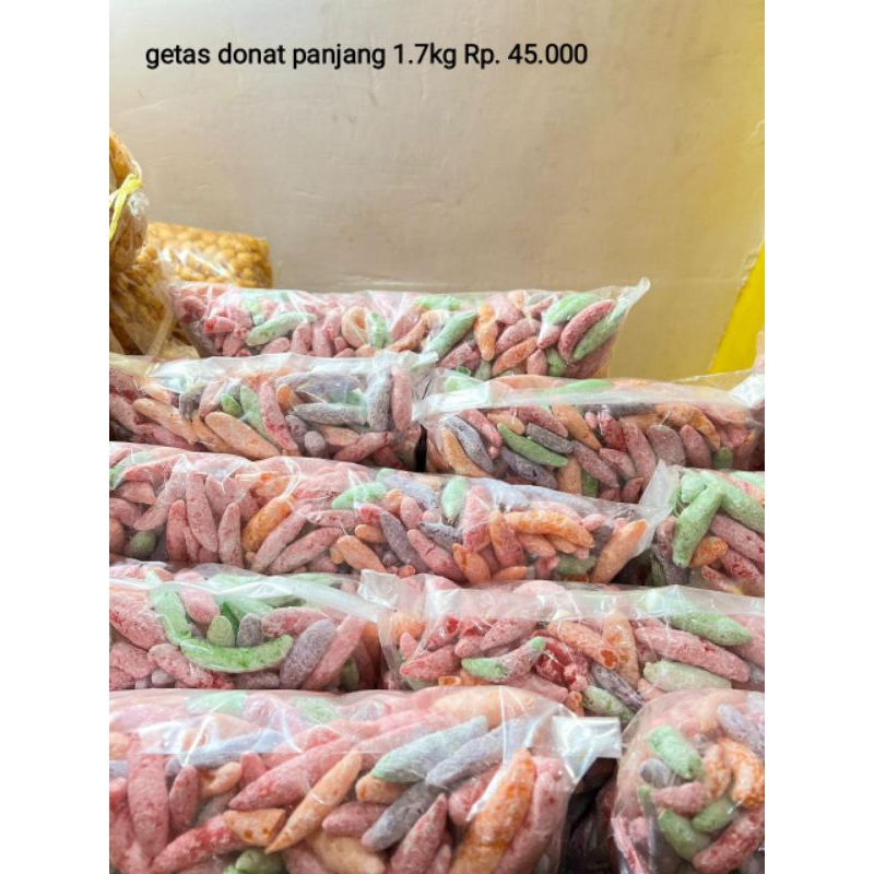 

Getas Donat Panjang
