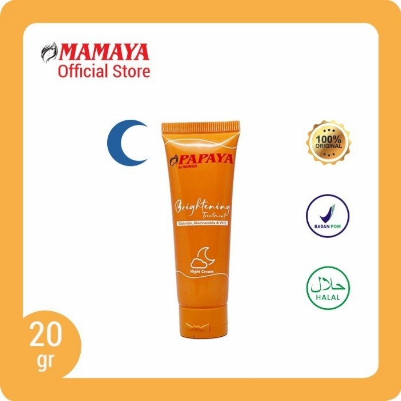 Papaya By Mamaya Brightening Treatment Day &amp; Night Cream