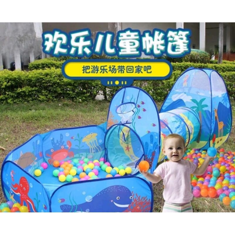 Tenda Terowongan Anak 4 In/Tenda Anak/Terowongan Anak