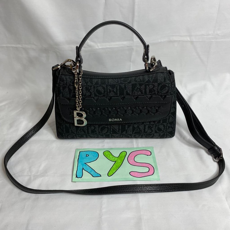 PRELOVED BONIA BAG ORIGINAL/TAS WANITA/PEREMPUAN/PESTA/SECOND/BEKAS