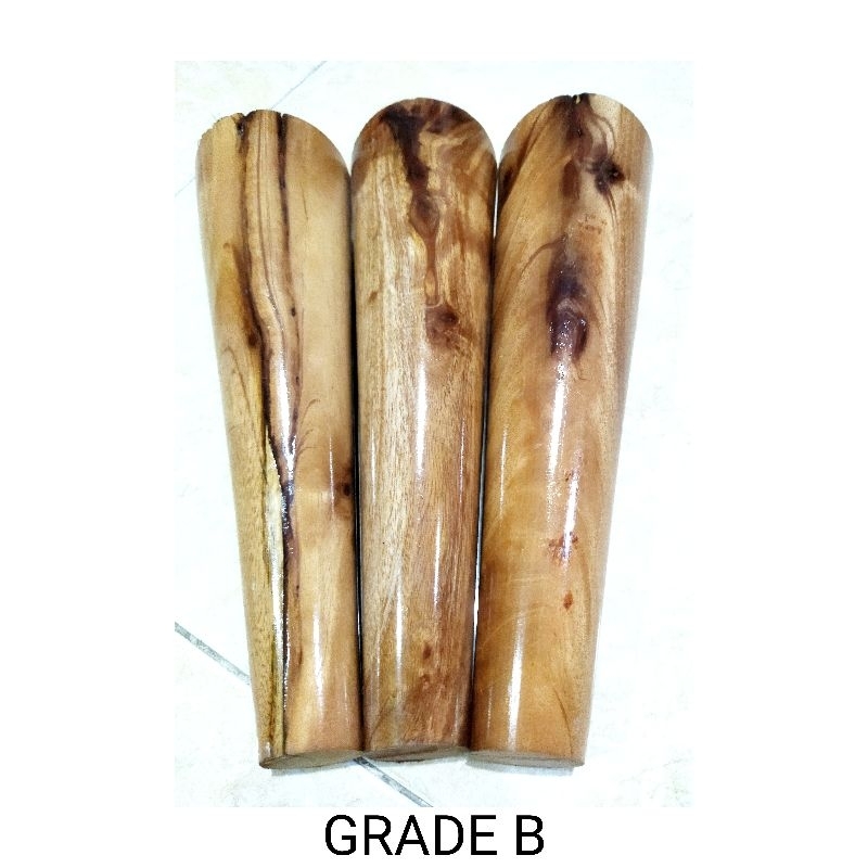 READY Kaki Kursi / Kaki Meja / Stool / Kayu 20 cm Miring Bahan Mahoni GRADE B