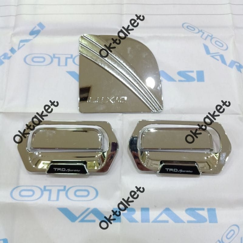 paket outer handle tank cover Granmax Luxio Grand max Trd Sportivo &amp; Gr Sport Chrome