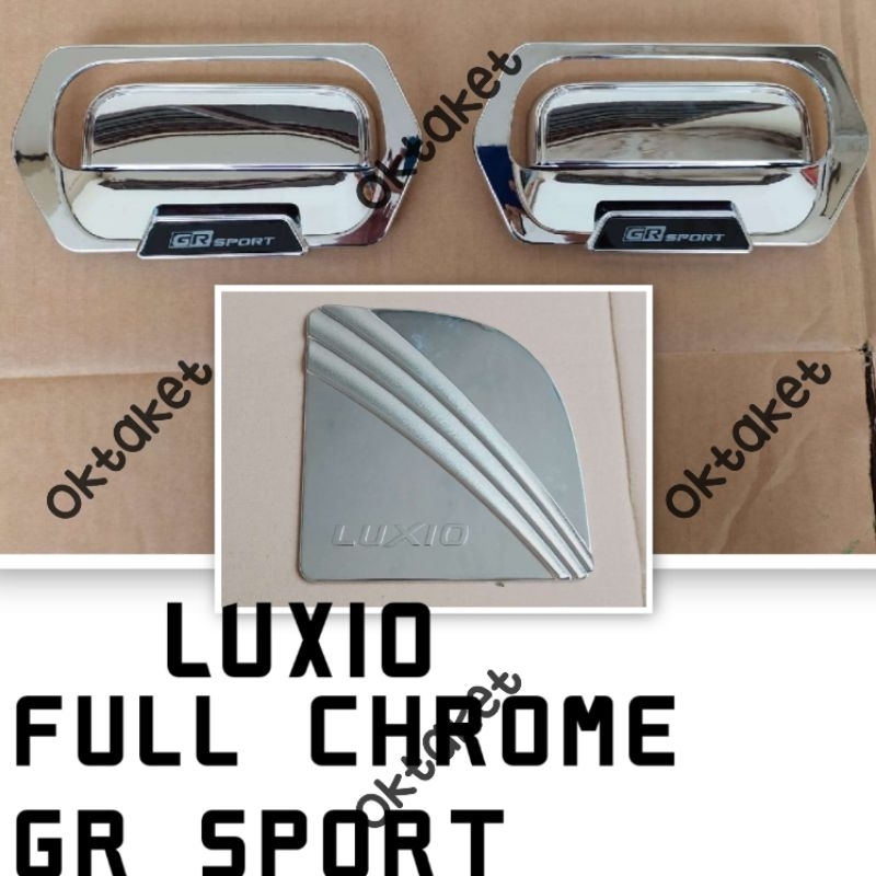 paket outer handle tank cover Granmax Luxio Grand max Trd Sportivo &amp; Gr Sport Chrome