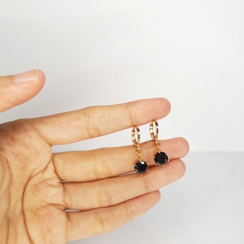 Anting Xuping Batu Hitam