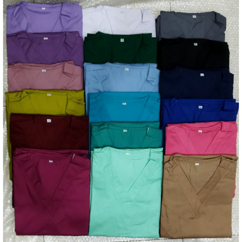 BAJU OKA/OK lengan Pendek & Panjang Ukuran S - 6XL ( Bordir Bisa Instan non COD )
