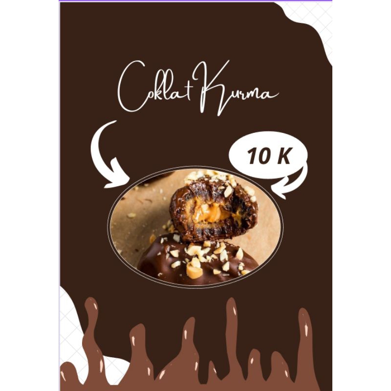 

coklat kurma 3 varian rasa