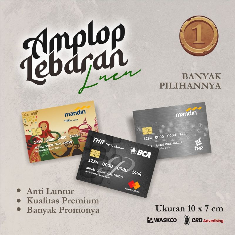

AMPLOP LEBARAN TERVIRAL 2024 | LUCU | MURAH | TERBARU EDISI ATM