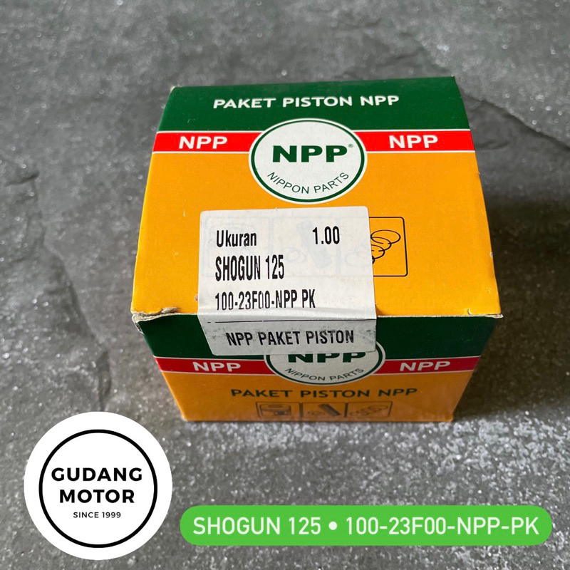 PISTON KIT NPP SHOGUN 125 ORIGINAL