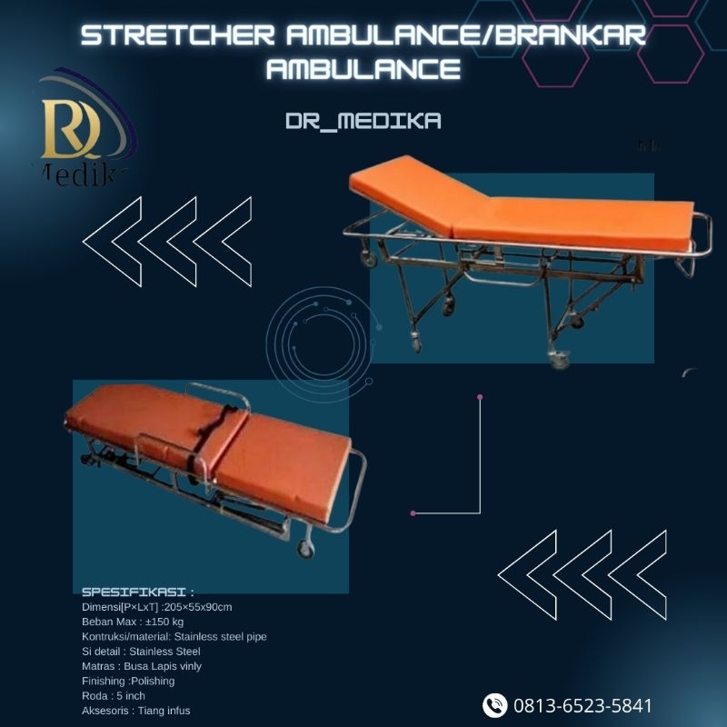 stretcher ambulance/Brankar Ambulance