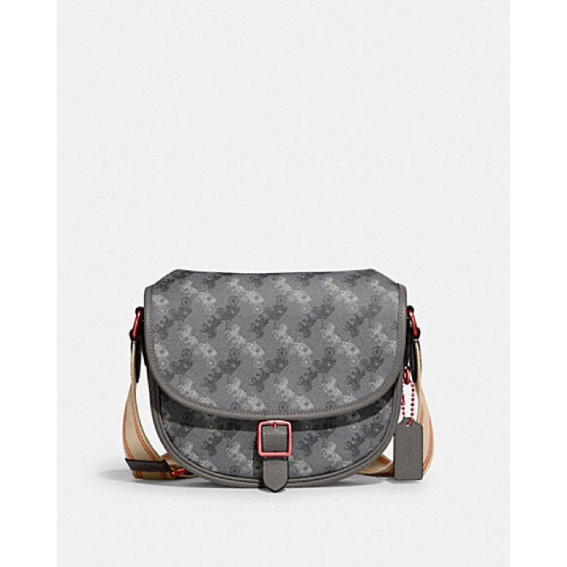 Coach Hitch Crossbody With Horse And Carriage Print (C5383)