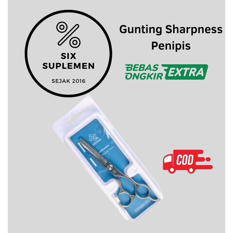 Gunting Penipis Sasak Besi Stainless Sharpness Kualitas Premium