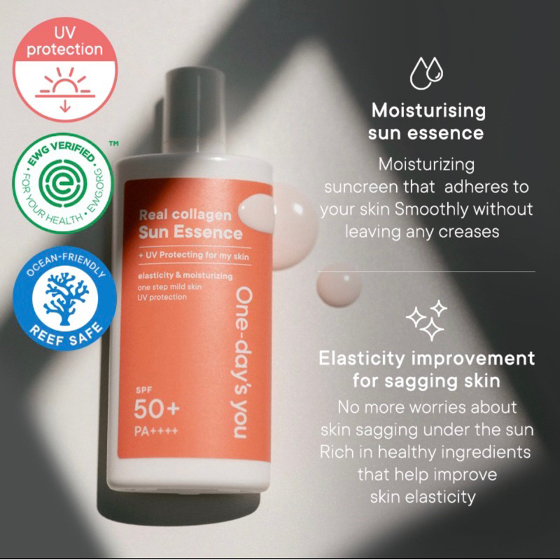 One Days You Real Collagen Sun Essence SPF 50+ PA++++