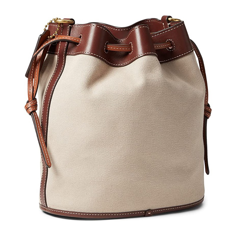 Coach Handbag Canvas Coach Bedge Field Bucket Bag (C8467)