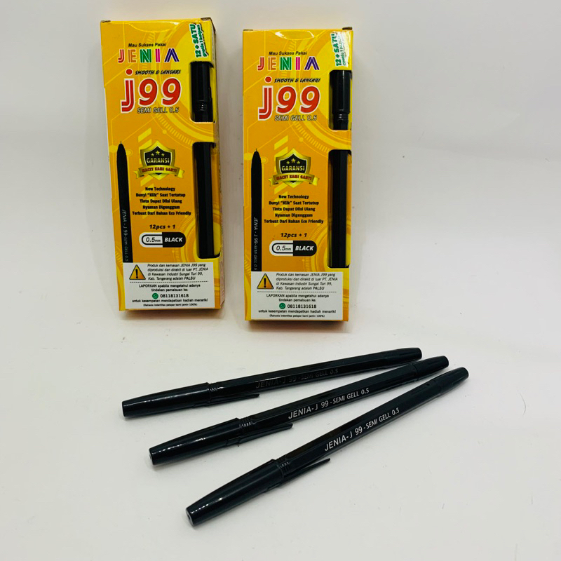 

Pena Gel Jenia J99 0,5 isi 13 Pcs