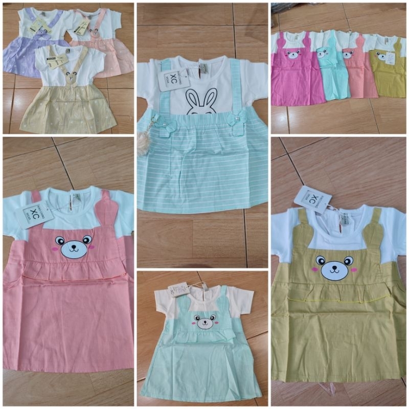 Dress Bayi/Anak Fashion 3 - 9 Bulan