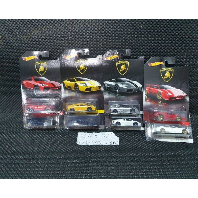 hot wheels lamborghini series 2017 set