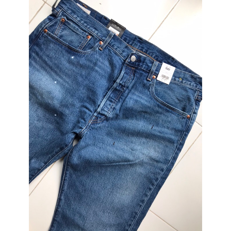 Levis 501 button fly slim taper stretch origjnal 100%