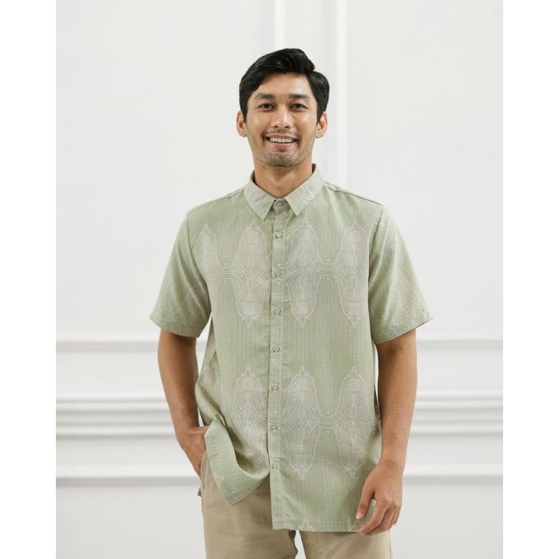Ameena Series - Nadhif Shirt Sage XL - Geulis id x Kasep