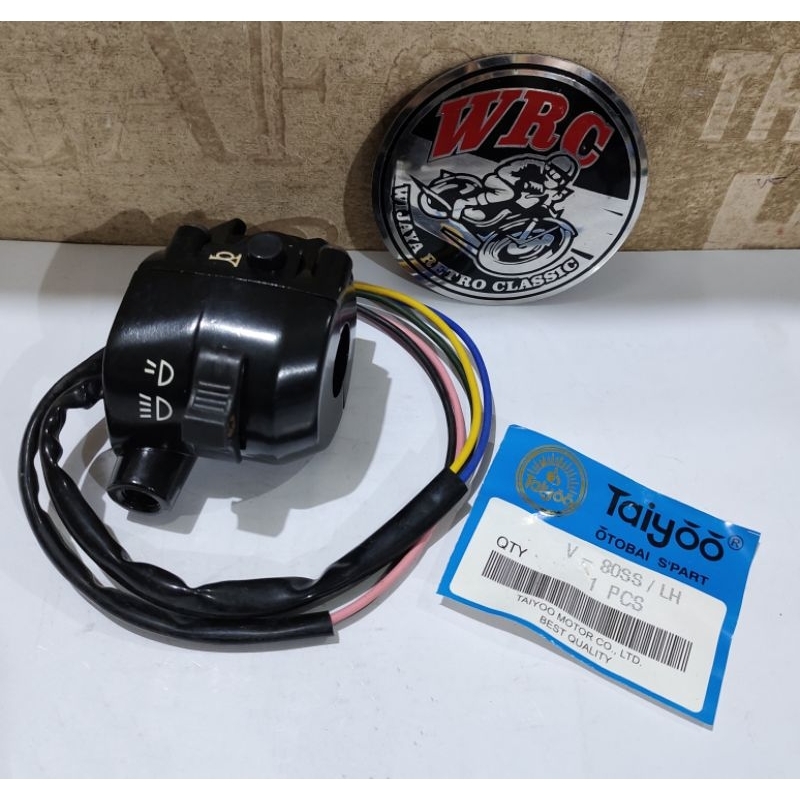 Holder Saklar Kiri Yamaha V80 DX - V80DX - V 80 SS Taiyoo High Quality Nos