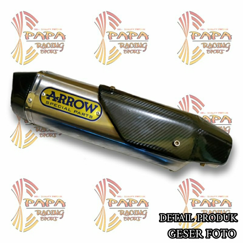 Knalpot ARROW Cover Tameng Silencer only