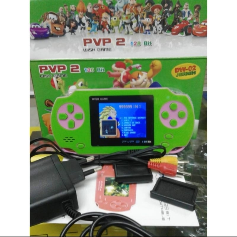 pvp2 128bit DW02, game sega, layar jernih