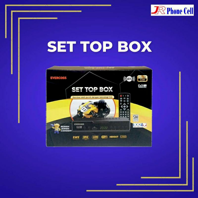 SET TOP BOX TV DIGITAL EVERCOSS