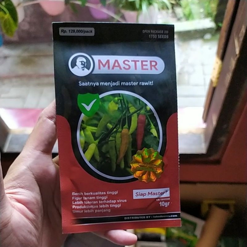 Benih Cabe Rawit Master isi 10 Gram