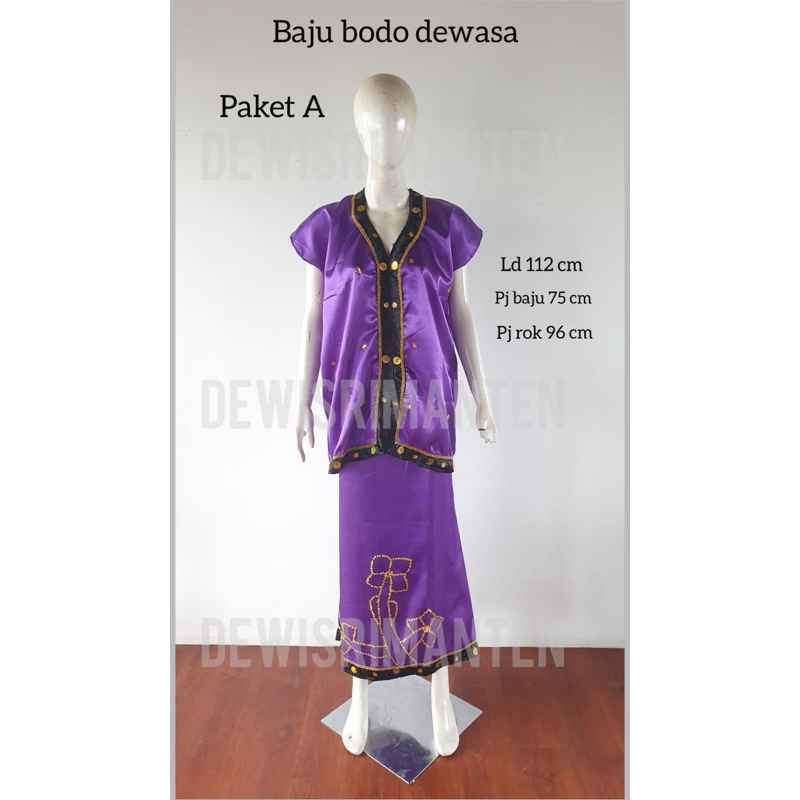 Baju Bodo SMA/Baju Adat Bugis