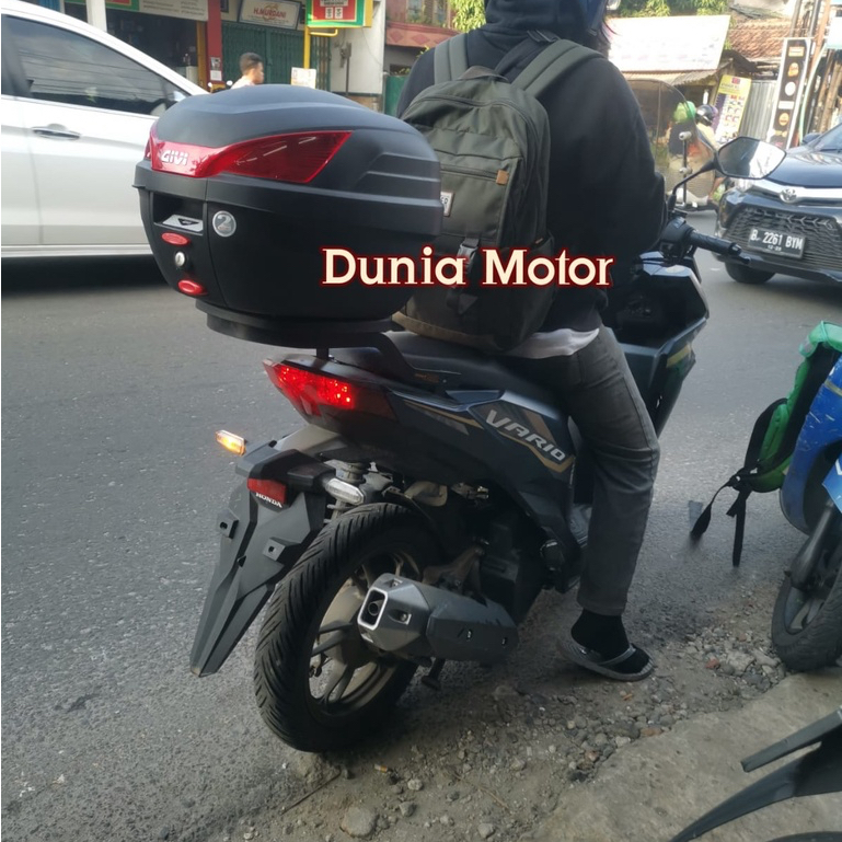 MURAH BOX GIVI B 27 DAN BREKET READY FOR VIXION BYSON CB150 MIO M3 FINO SOUL GT 115 125 XEON TIGER M
