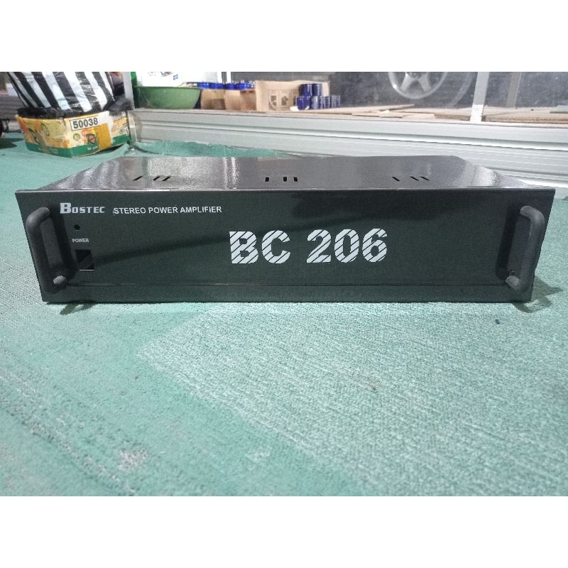 paket lengkap Bok power amplifier bok boctec Bc 206