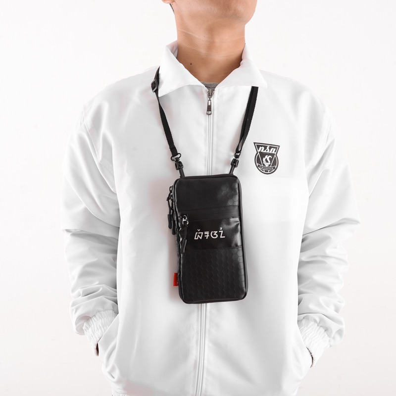 MICALS - Sling Phone Zeron White - Dompet hp Waterproof -  Tas Selempang pria Anti Air