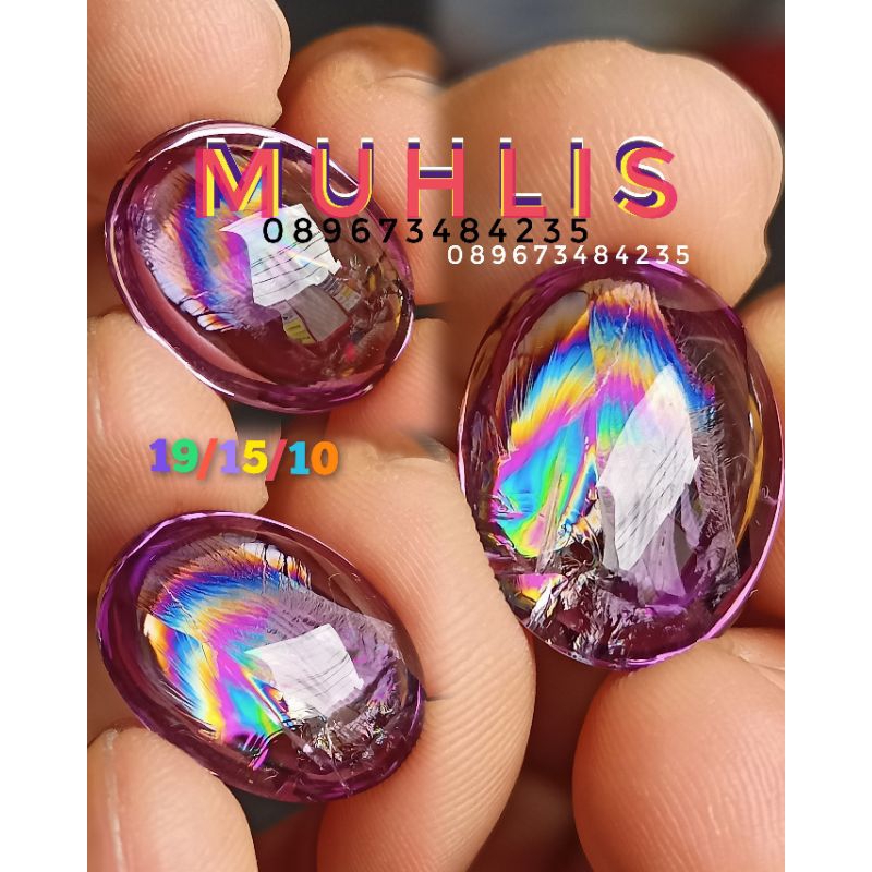 kecubung ungu pelangi