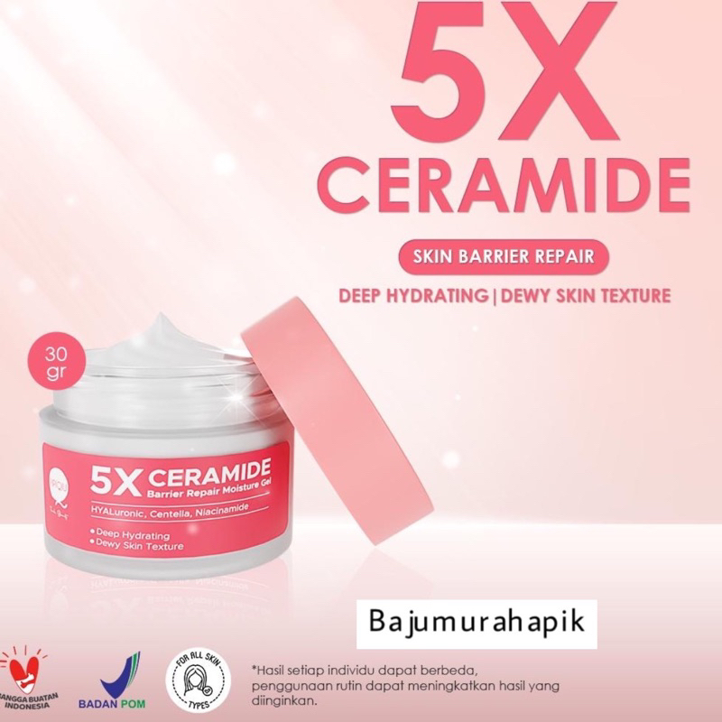 Pipiqiu 5x Ceramide Barrier Repair Moisture Gel