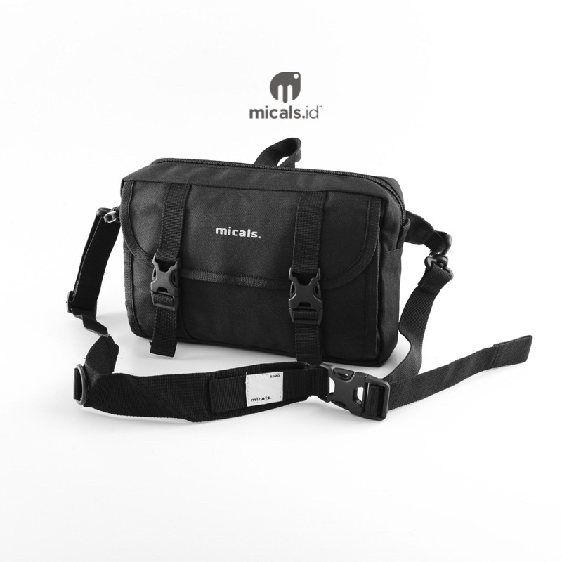 Slingbag Mizel Tas Selempang Multifungsi Micals - Waistbag 3 IN 1 Tas Gantung Leher Pria- Tas bahu Ruang Besar