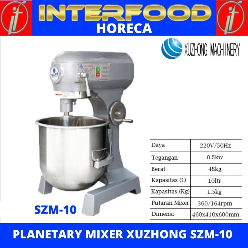 PLANETARY MIXER B10 / 10 Liter XUZHONG SZM-10