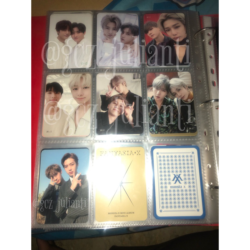 Monsta X - Photocard Unit Hyungwon IM Changkyun (BACA DESKRIPSI‼️)