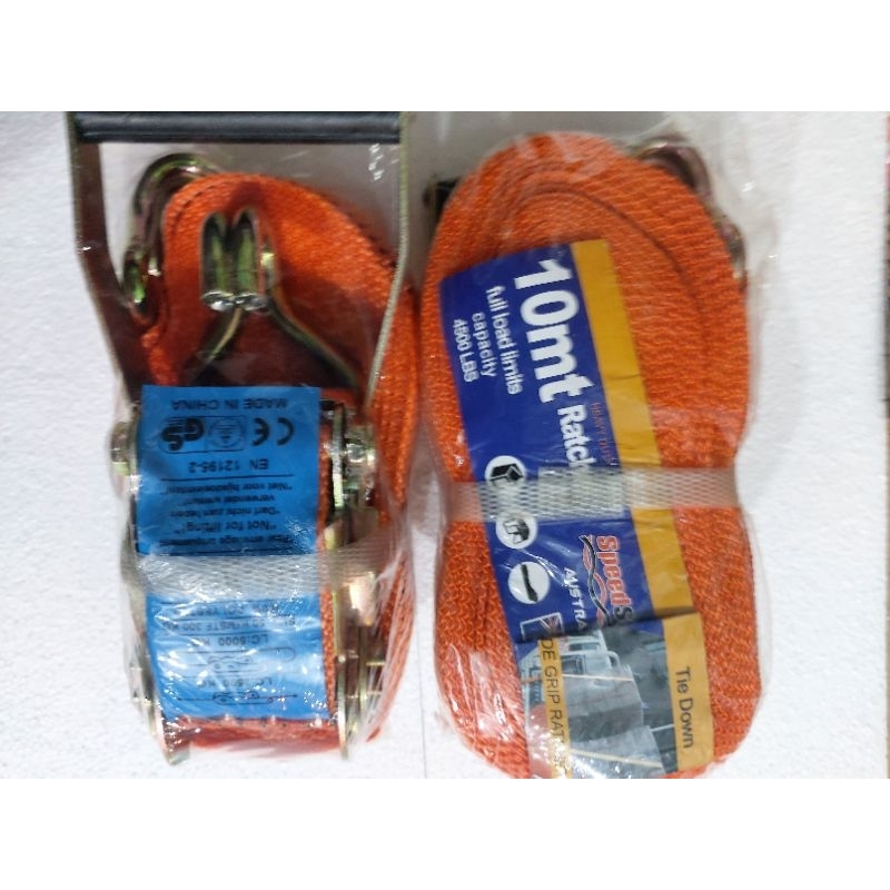 TRACK BELT/RACHET TIE DOWN/TALI BOX SOUND SYSTEM 2 INC P 10 METER