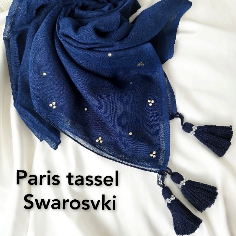 Jilbab Segiempat Paris  Jadul Premium swarovski