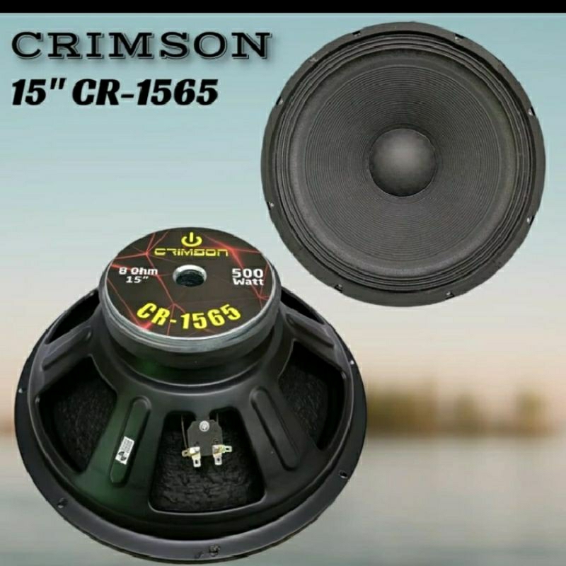 Komponen speaker Crimson CR-1565 15inch